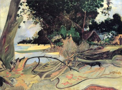 The Hibiscus Tree by Paul Gauguin